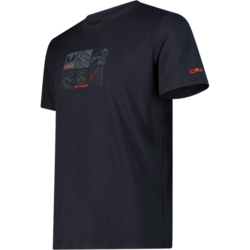 Cmp camiseta montaña manga corta hombre MAN T-SHIRT vista detalle