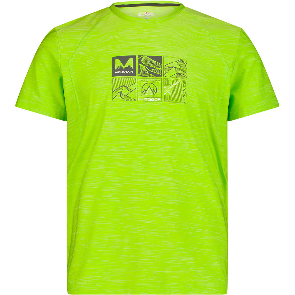 Cmp camiseta montaña manga corta hombre MAN T-SHIRT vista frontal
