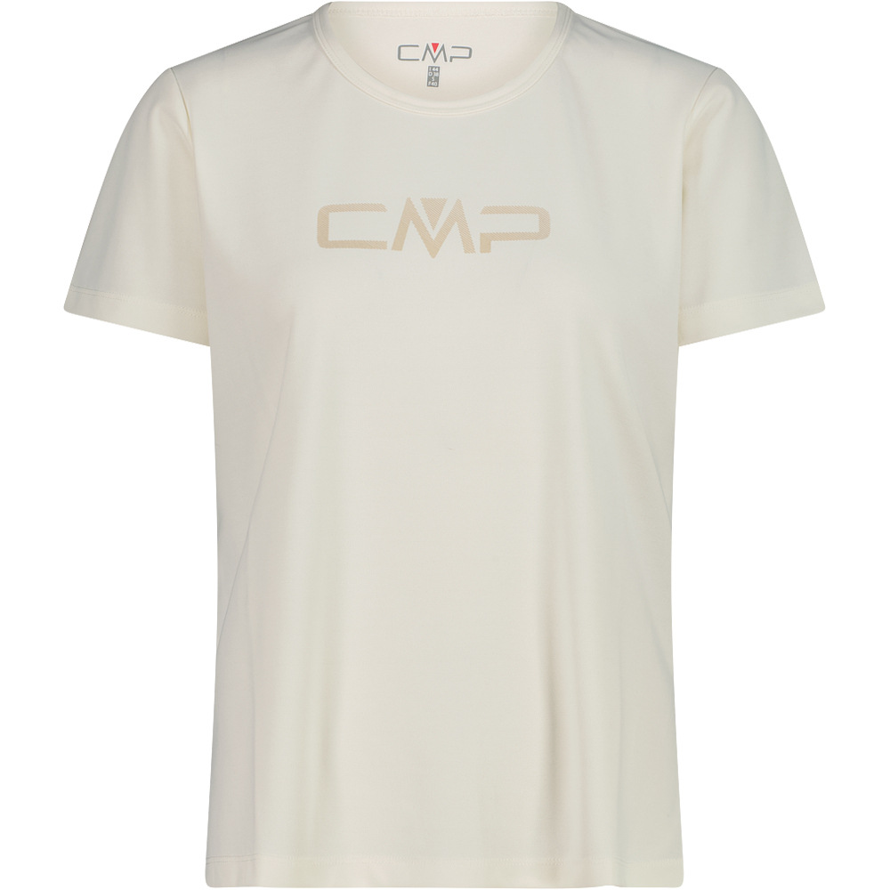 Cmp camiseta montaña manga corta mujer WOMAN CO T-SHIRT vista frontal
