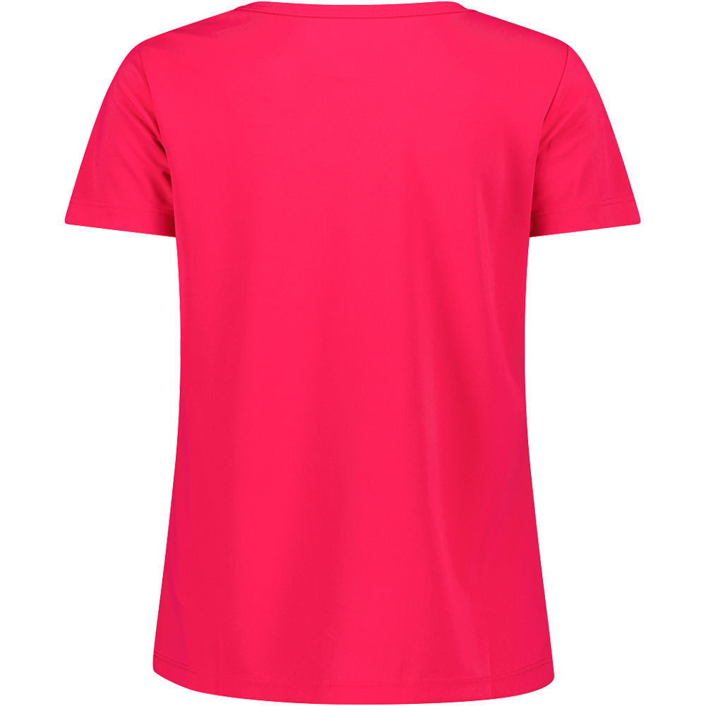 Cmp camiseta montaña manga corta mujer WOMAN CO T-SHIRT vista trasera