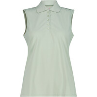 WOMAN POLO SLEEVELESS