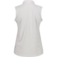 Cmp camiseta montaña manga corta mujer WOMAN POLO SLEEVELESS vista trasera