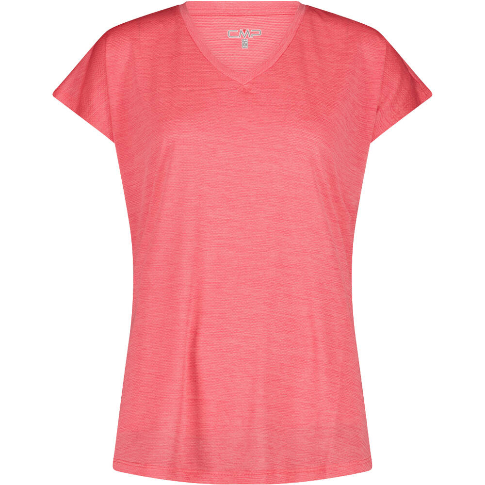 Cmp camiseta montaña manga corta mujer WOMAN T-SHIRT vista frontal