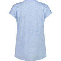 Cmp camiseta montaña manga corta mujer WOMAN T-SHIRT vista trasera