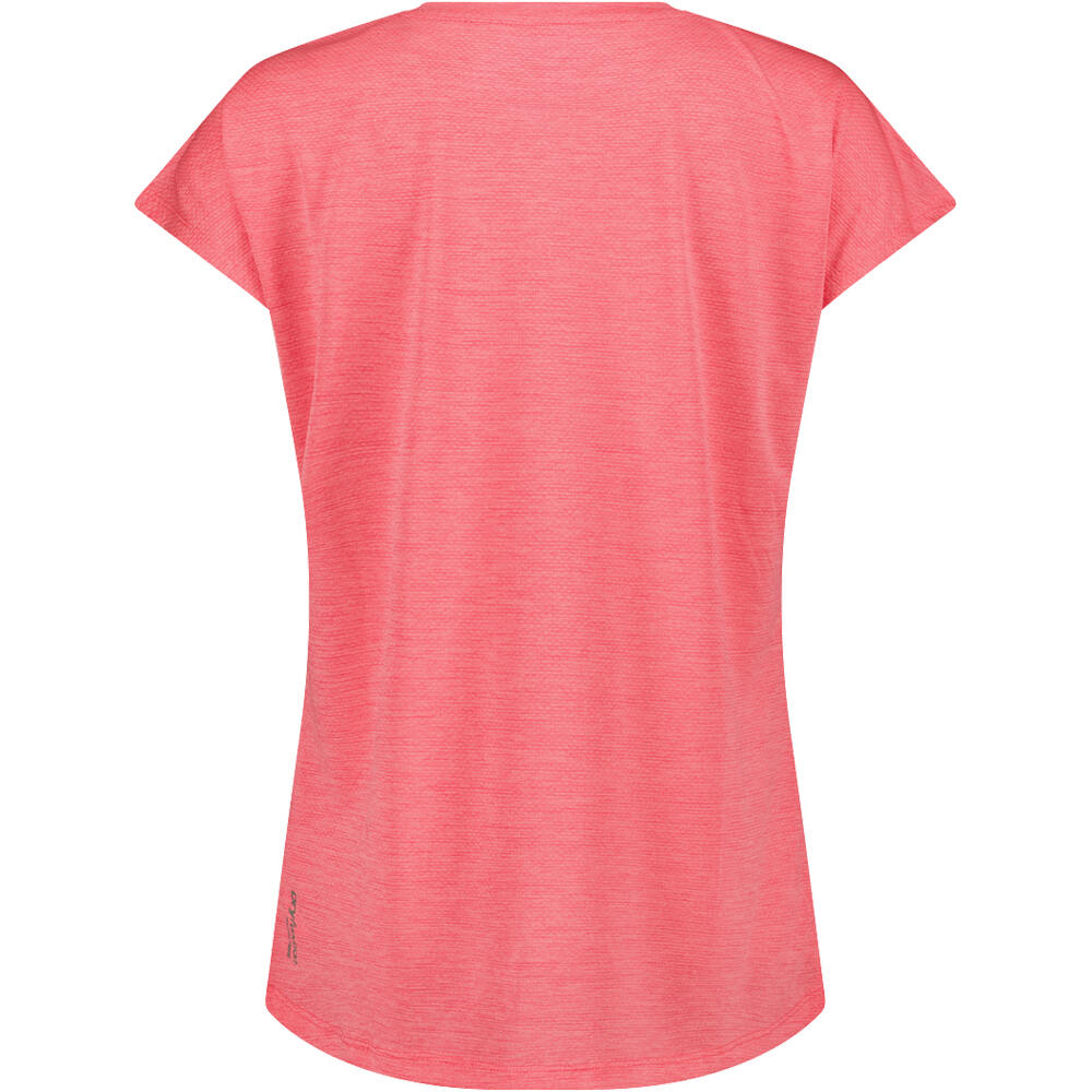 Cmp camiseta montaña manga corta mujer WOMAN T-SHIRT vista trasera