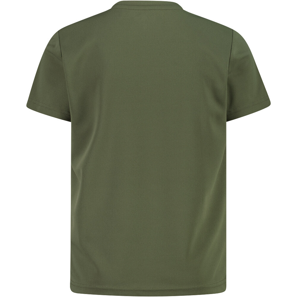 Cmp camiseta montaña manga corta niño KID CO T-SHIRT vista trasera