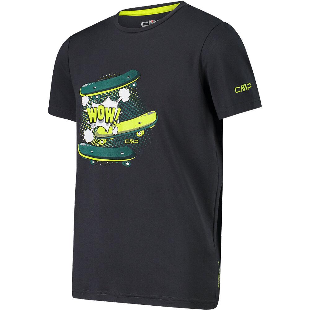 Cmp camiseta montaña manga corta niño KID T-SHIRT vista detalle