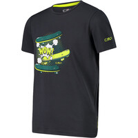 Cmp camiseta montaña manga corta niño KID T-SHIRT vista detalle