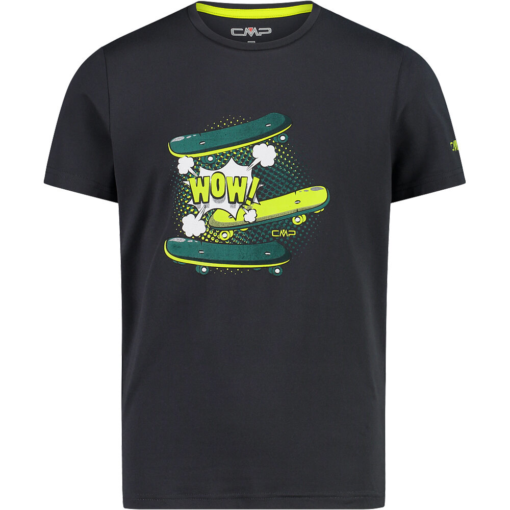 Cmp camiseta montaña manga corta niño KID T-SHIRT vista frontal