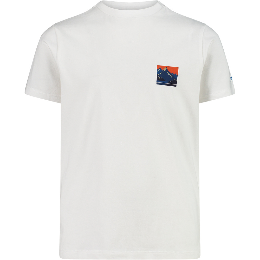 Cmp camiseta montaña manga corta niño KID T-SHIRT vista frontal
