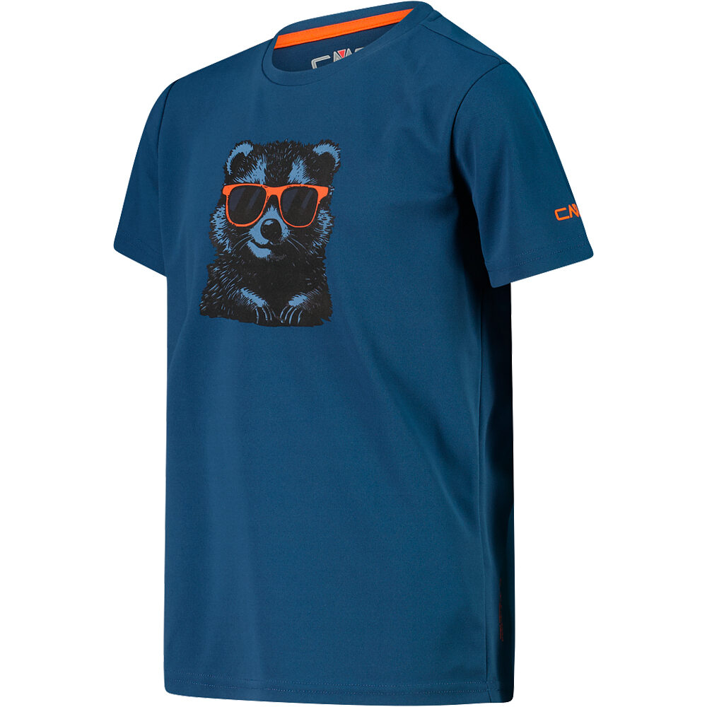 Cmp camiseta montaña manga corta niño KID T-SHIRT vista trasera