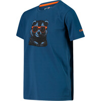 Cmp camiseta montaña manga corta niño KID T-SHIRT vista trasera