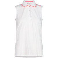Cmp camiseta tirantes WOMAN POLO SLEEVELESS vista frontal