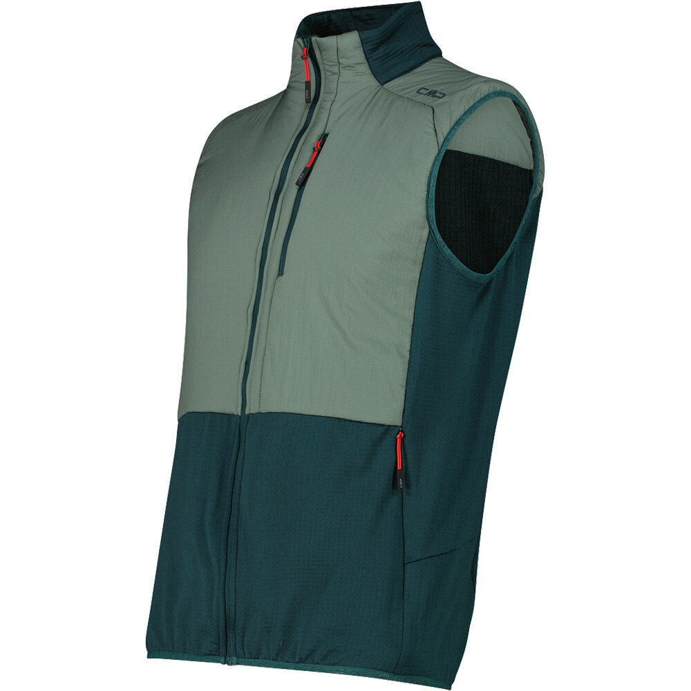 Cmp chaleco outdoor hombre KILDAR MAN VEST HYBRID vista detalle
