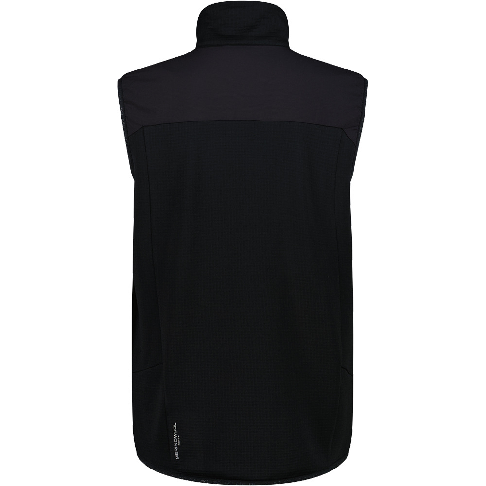 Cmp chaleco outdoor hombre KILDAR MAN VEST HYBRID vista trasera