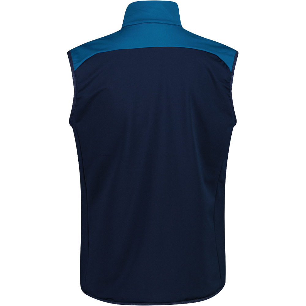 Cmp chaleco outdoor hombre MAN HYBRID VEST vista trasera