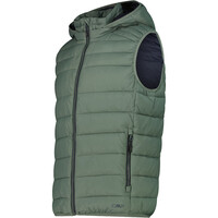 Cmp chaleco outdoor hombre MAN VEST SNAPS HOOD vista detalle