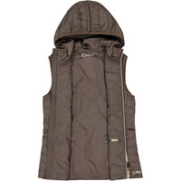 Cmp chaleco outdoor mujer WOMAN VEST FIX HOOD 03