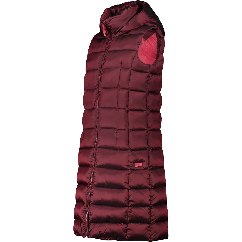 Cmp chaleco outdoor mujer WOMAN VEST FIX HOOD vista detalle