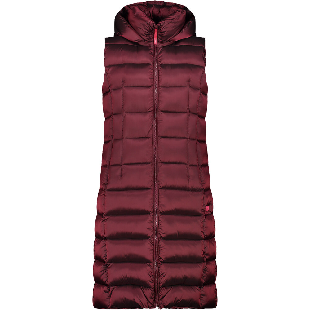 Cmp chaleco outdoor mujer WOMAN VEST FIX HOOD vista frontal