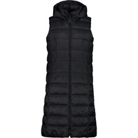 WOMAN VEST FIX HOOD