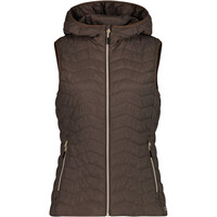 Cmp chaleco outdoor mujer WOMAN VEST FIX HOOD vista frontal