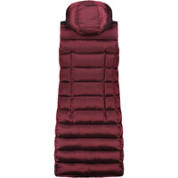 Cmp chaleco outdoor mujer WOMAN VEST FIX HOOD vista trasera