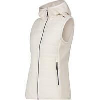 Cmp chaleco outdoor mujer WOMAN VEST HYBRID FIX HOOD vista detalle