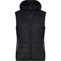 WOMAN VEST HYBRID FIX HOOD