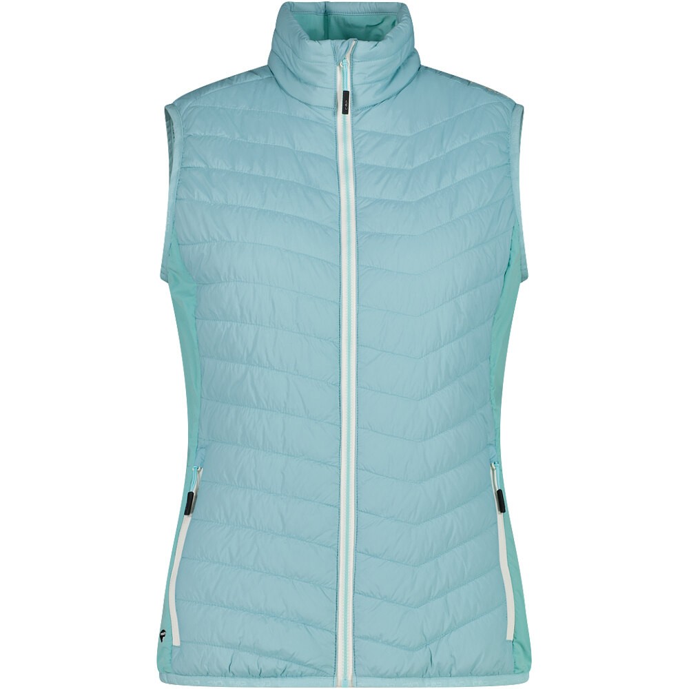 Cmp chaleco outdoor mujer WOMAN VEST HYBRID vista frontal