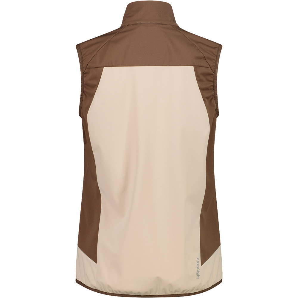 Cmp chaleco outdoor mujer WOMAN VEST vista trasera