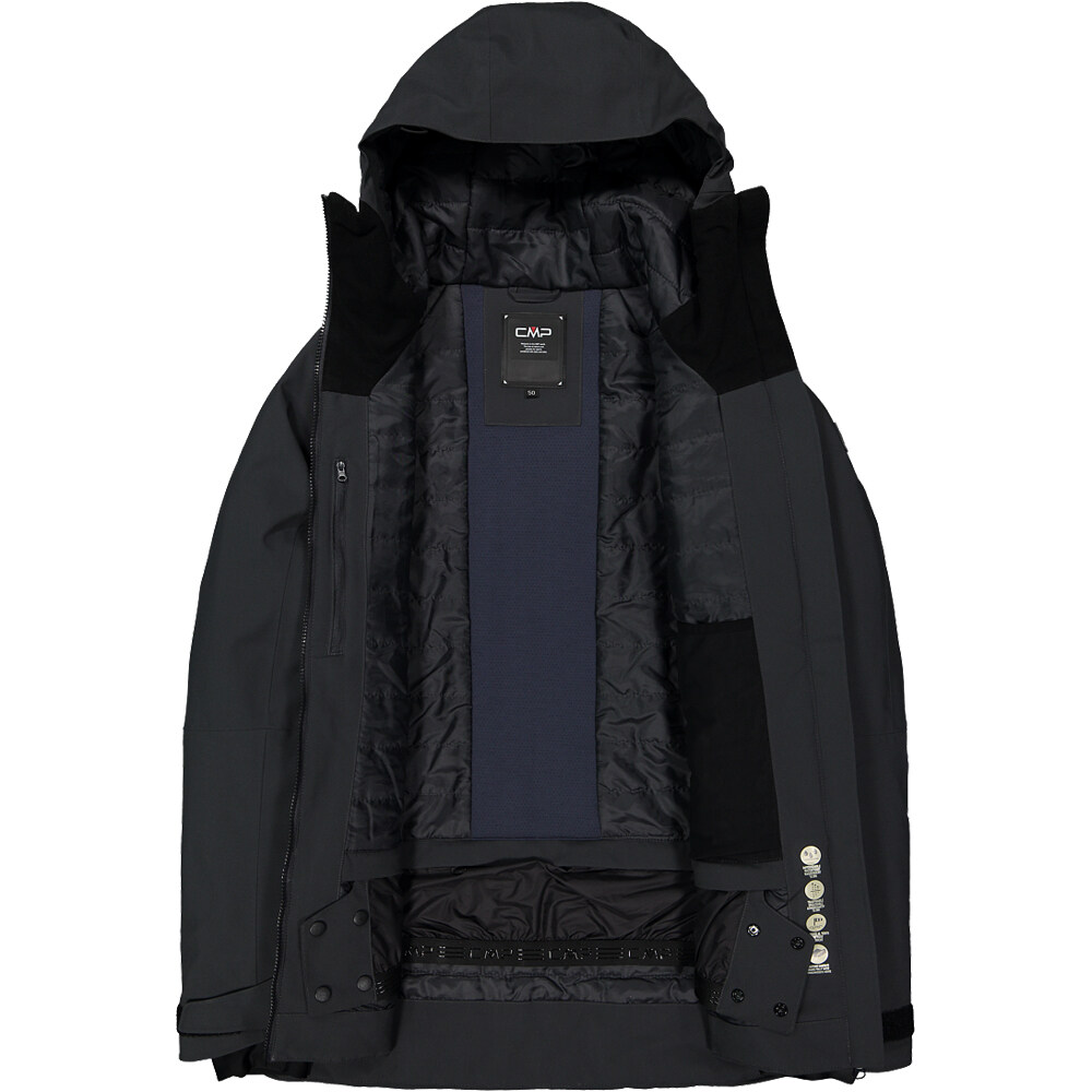 Cmp chaqueta esquí hombre MAN JACKET FIX HOOD GR 06