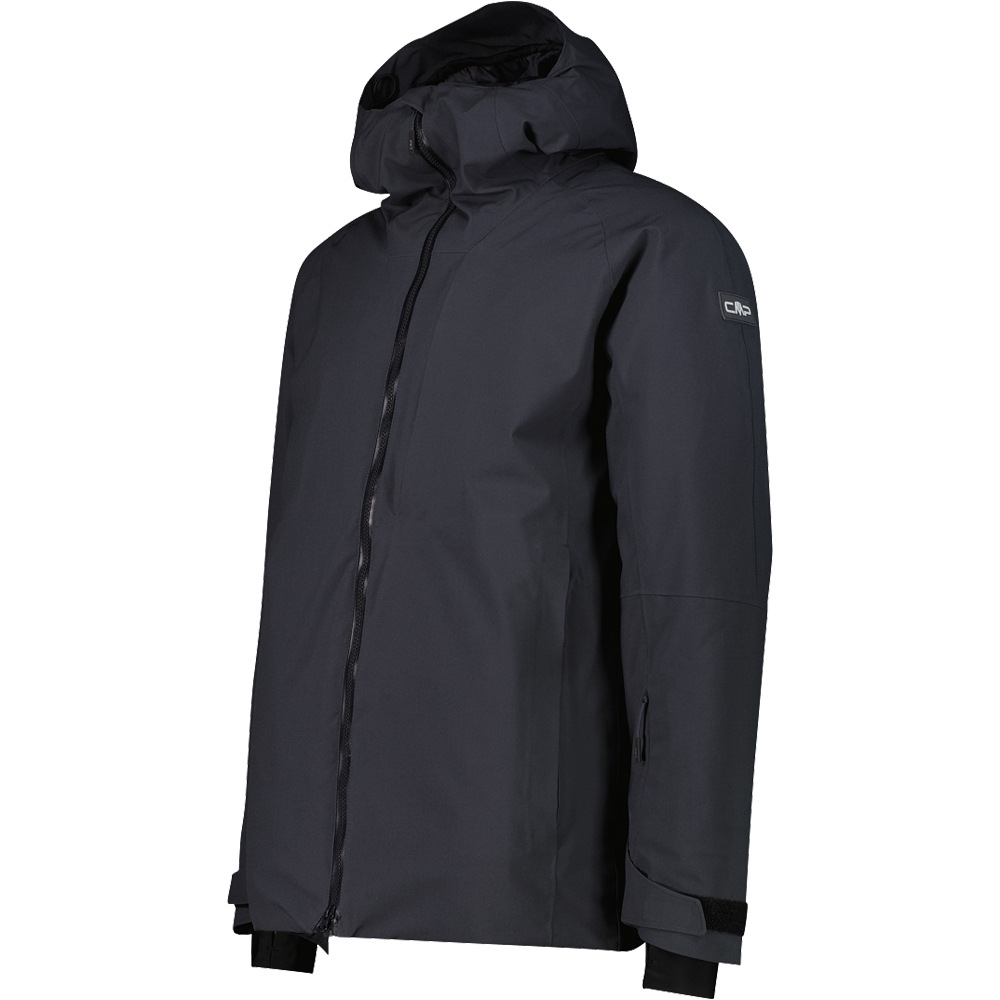 Cmp chaqueta esquí hombre MAN JACKET FIX HOOD GR vista detalle