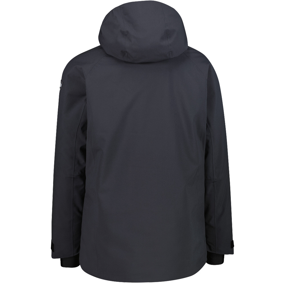 Cmp chaqueta esquí hombre MAN JACKET FIX HOOD GR vista trasera