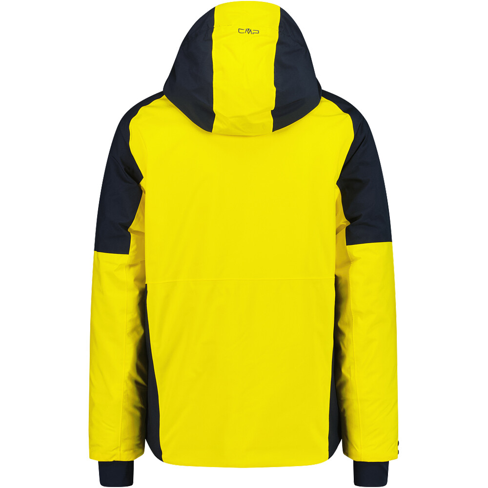 Cmp chaqueta esquí hombre MAN JACKET FIX HOOD vista trasera