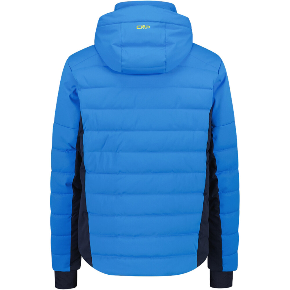 Cmp chaqueta esquí hombre MAN JACKET ZIP HOOD AZ vista trasera