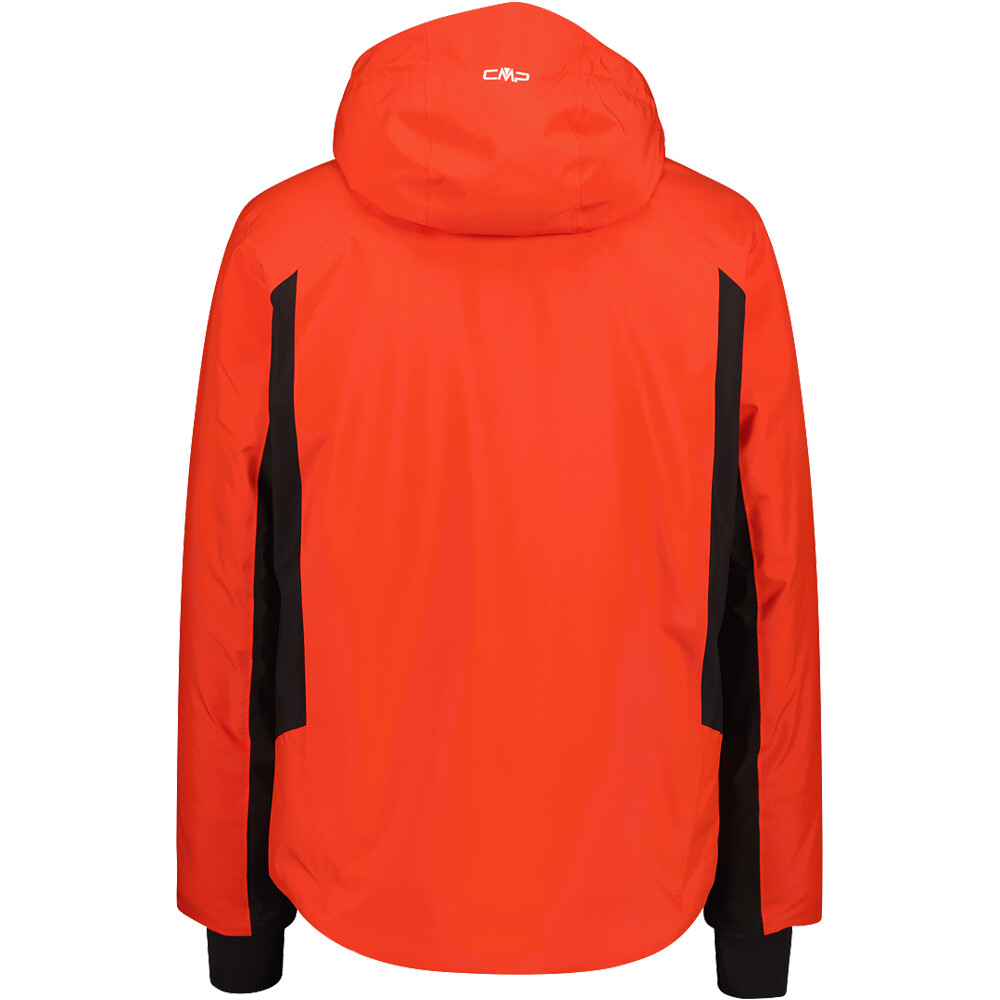 Cmp chaqueta esquí hombre MAN JACKET ZIP HOOD NA vista trasera