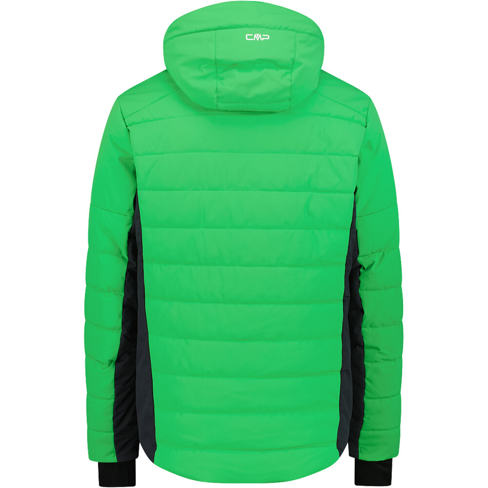 Cmp chaqueta esquí hombre MAN JACKET ZIP HOOD VE vista trasera