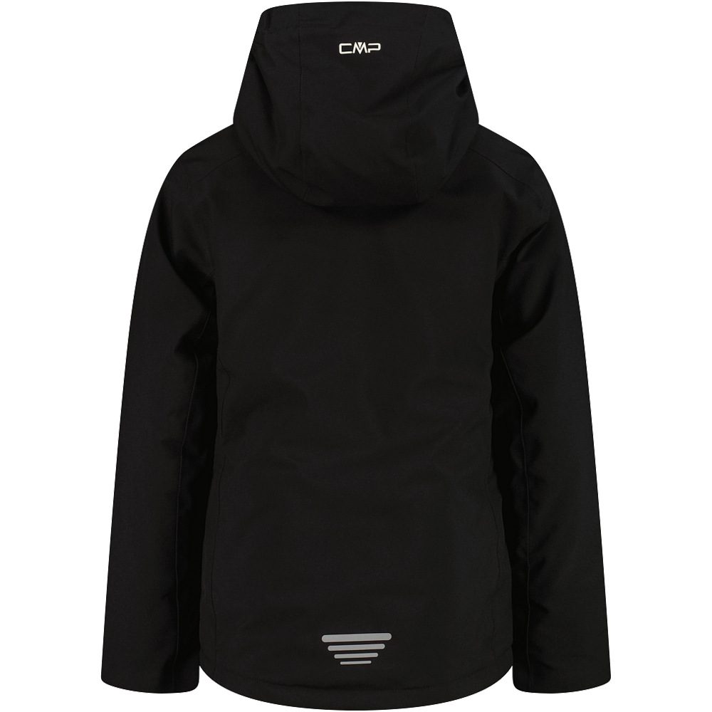 Cmp chaqueta esquí infantil KID G JACKET FIX HOOD NE vista trasera
