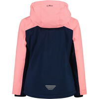 Cmp chaqueta esquí infantil KID G JACKET SNAPS HOOD AZCOR vista trasera