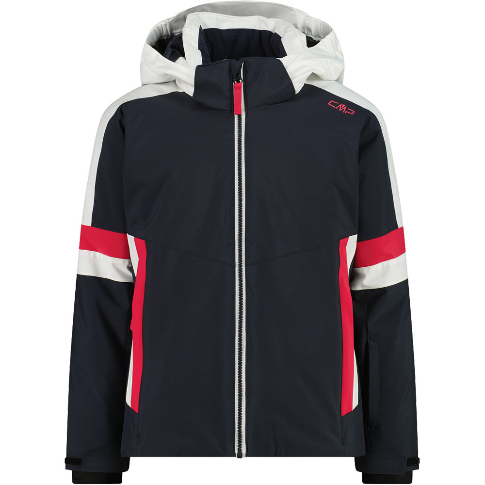 Cmp chaqueta esquí infantil KID G JACKET SNAPS HOOD GR vista frontal
