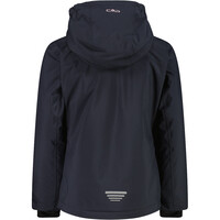Cmp chaqueta esquí infantil KID G JACKET SNAPS HOOD GRRS vista trasera