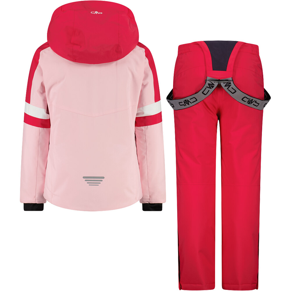 Cmp chaqueta esquí infantil KID G SET JACKET AND PANT vista trasera