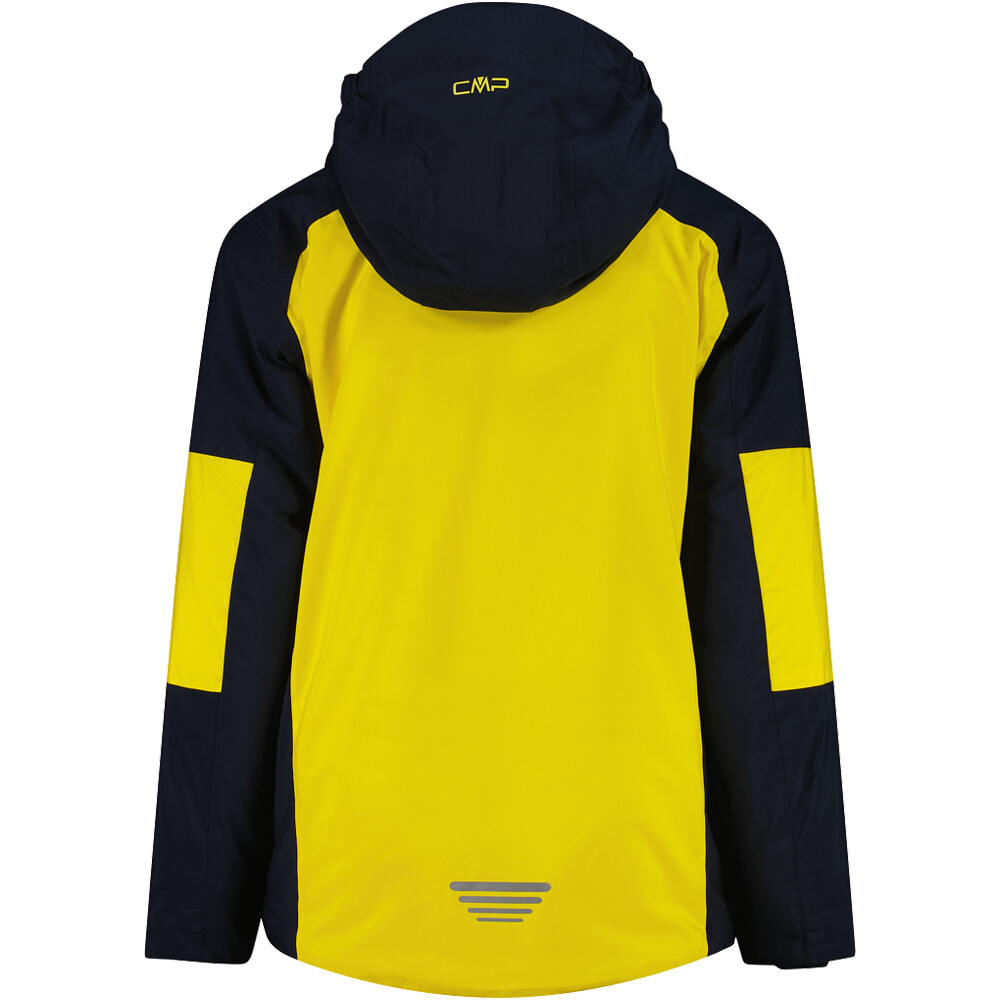 Cmp chaqueta esquí infantil KID JACKET FIX HOOD vista trasera