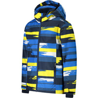 Cmp chaqueta esquí infantil KID JACKET SNAPS HOOD AZ vista detalle