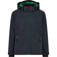 Cmp chaqueta esquí infantil KID JACKET SNAPS HOOD GRVE vista frontal