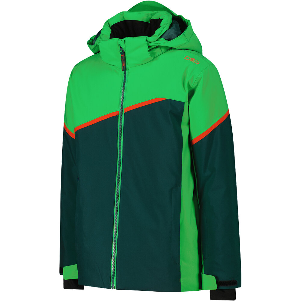 Cmp chaqueta esquí infantil KID JACKET SNAPS HOOD vista detalle