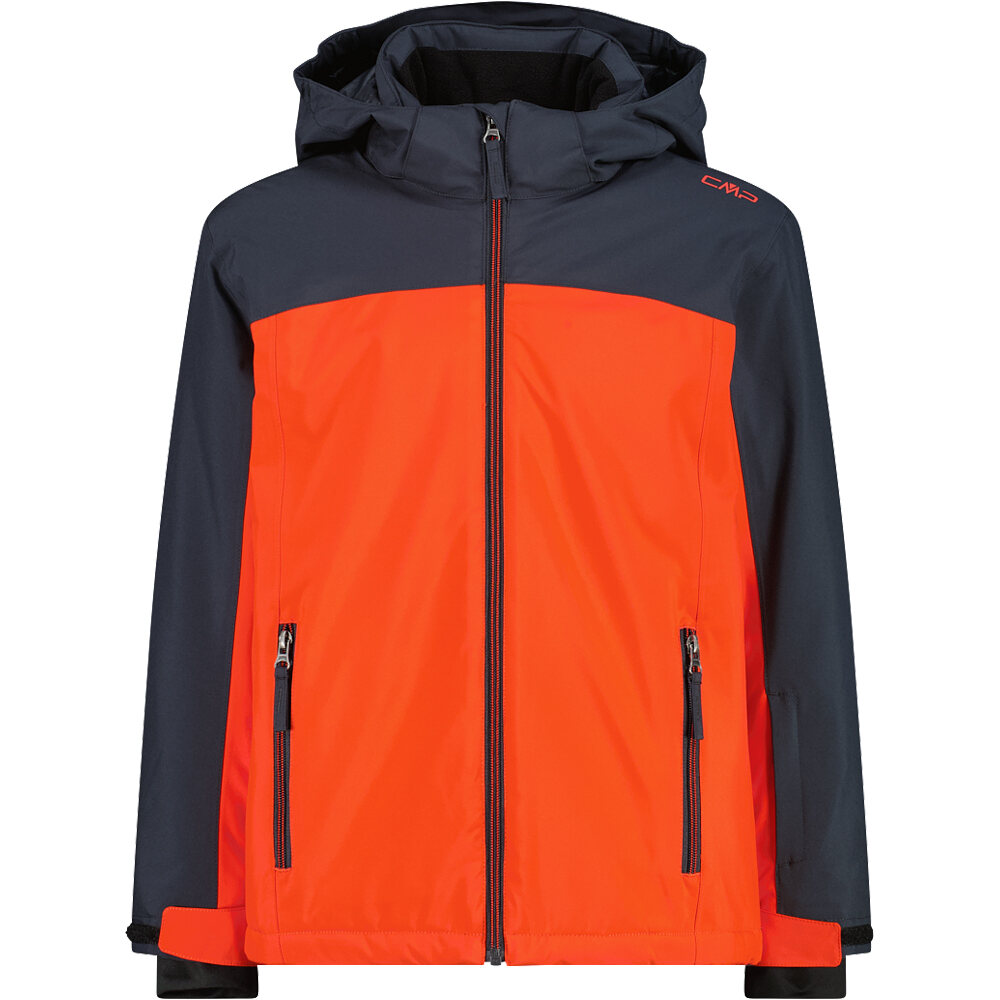 Cmp chaqueta esquí infantil KID JACKET SNAPS HOOD vista frontal
