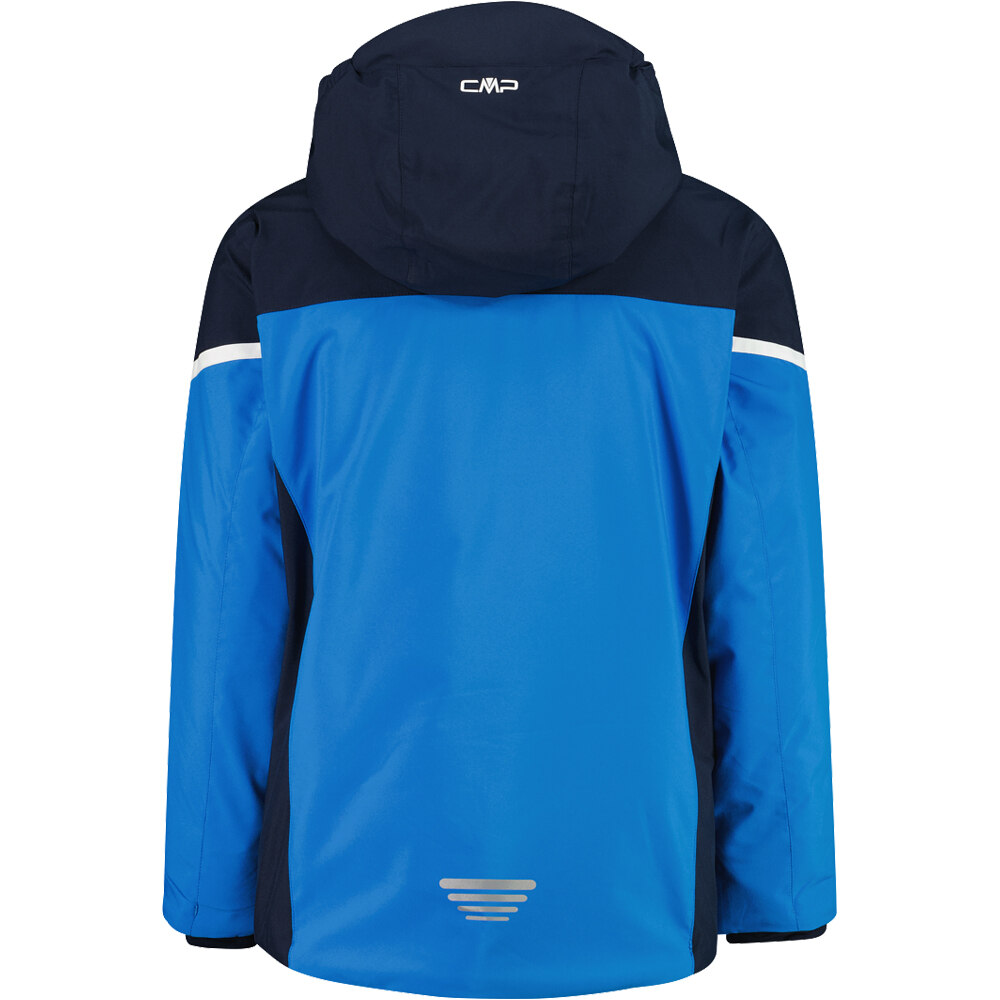 Cmp chaqueta esquí infantil KID JACKET SNAPS HOOD vista trasera