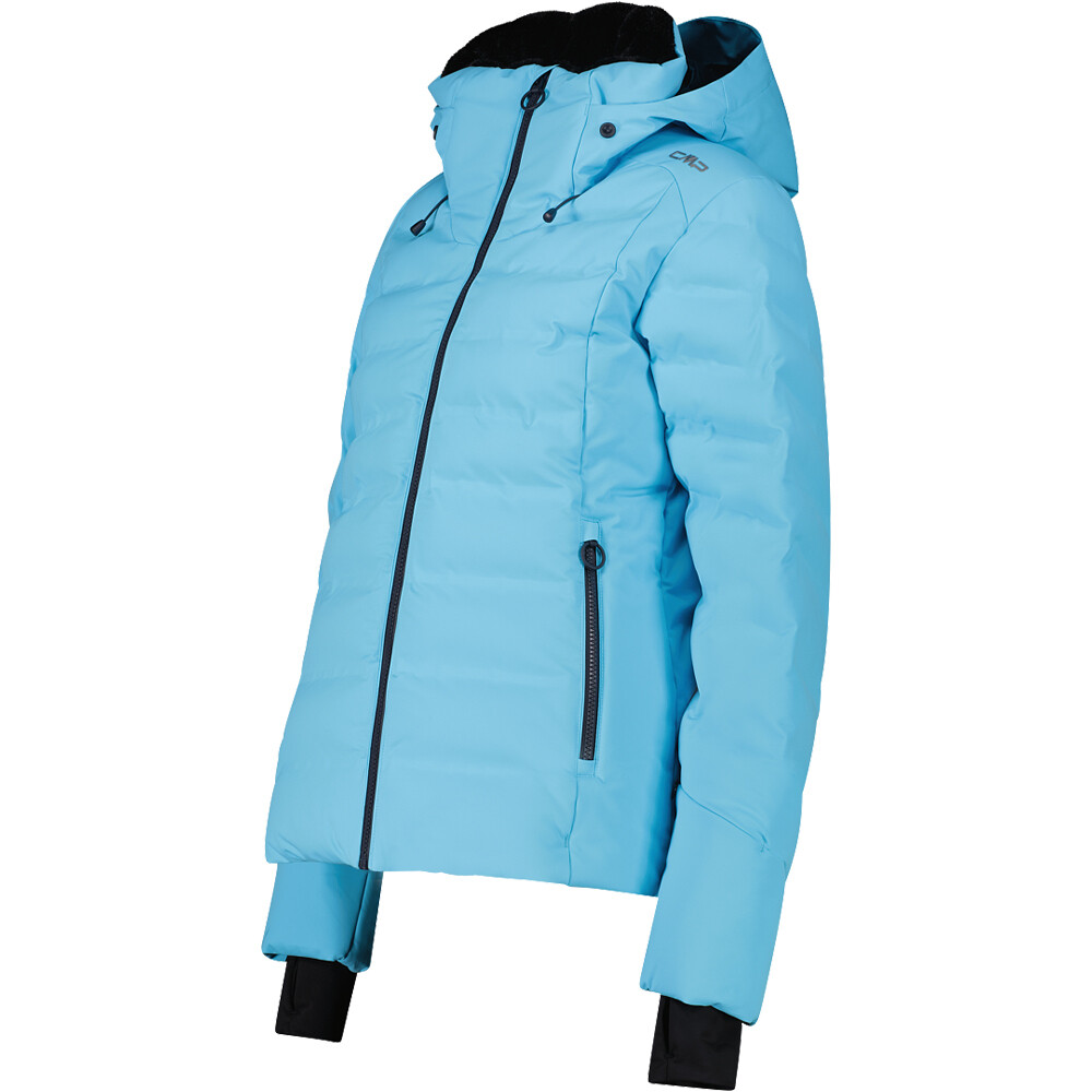 Cmp chaqueta esquí mujer WOMAN JACKET FIX HOOD AZ vista detalle